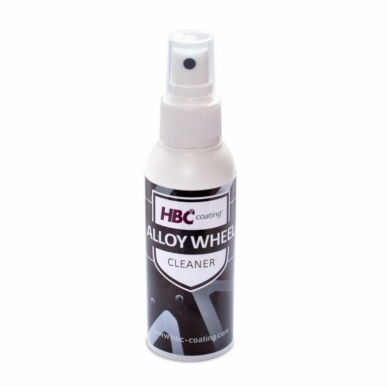 Alloy wheel cleaner spray