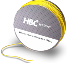 High-tensile cutting wire for windscreen replacement