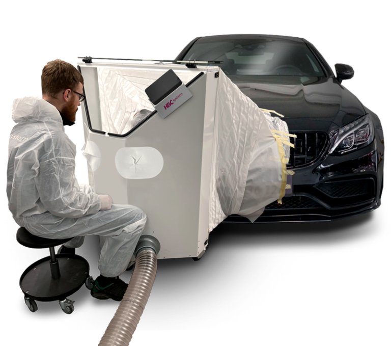 Portable paint booth for cars Professional spot repair