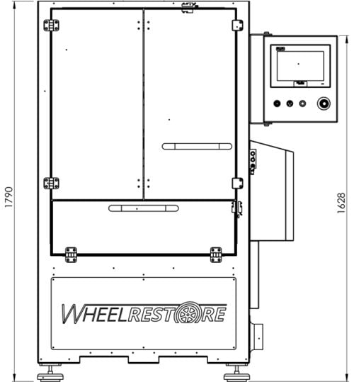 Wheel Painting Machine