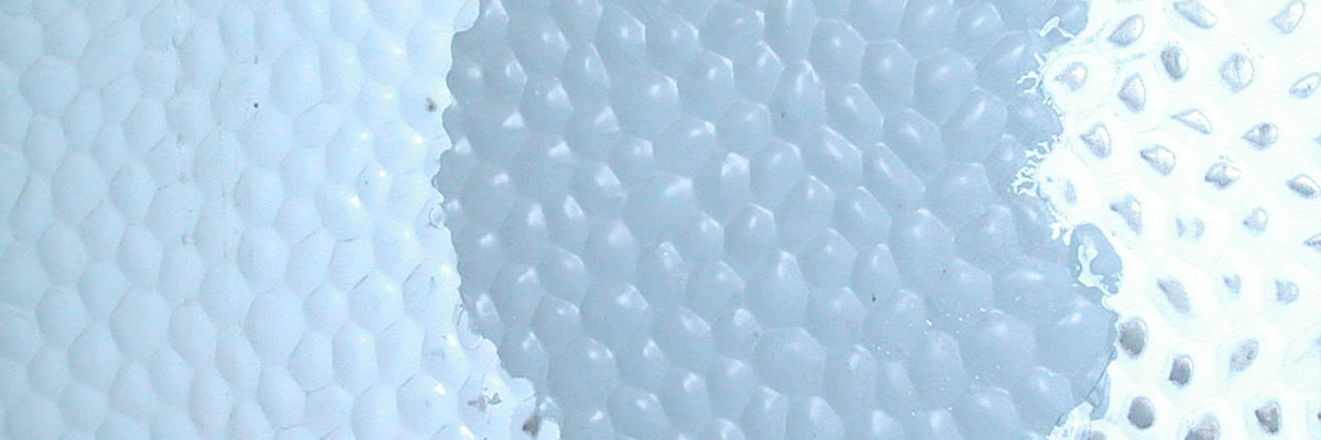 El agujero de la caravana se rellena con el molde