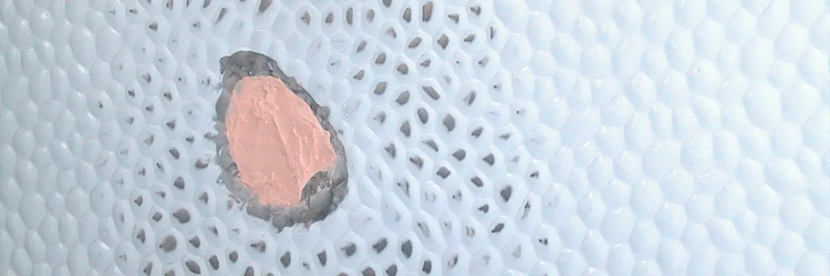 Wohnwagen-Außenwand-Reparatur